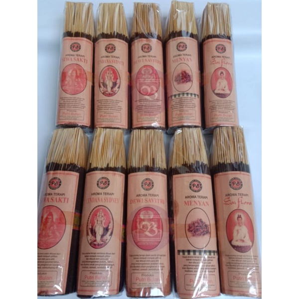 BEST SELLER!! Hio Dupa Wangi Putri Bulan Aromaterapi stik 32cm kemasan 1kg