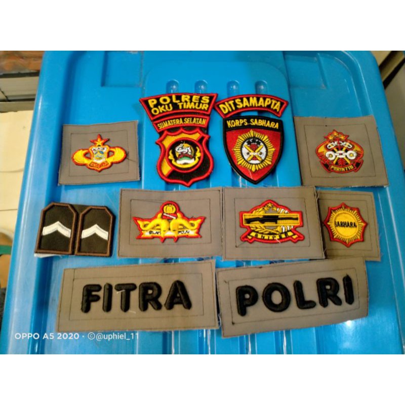 polisi Polri Brimob Timbul atau 3D