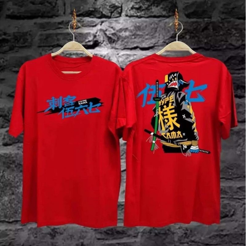 COD Kaos samurai jepang hypesama / distro motif japan