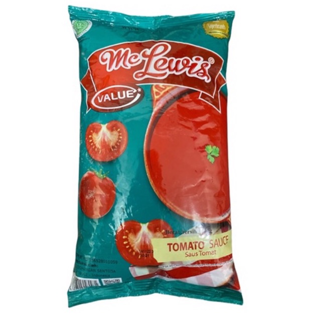 Mc Lewis Tomato Sauce / Saus Tomat Ekonomis 1kg