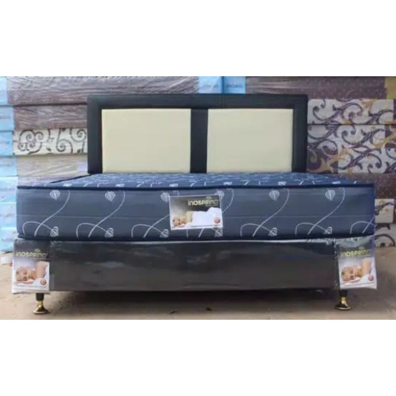 Springbed INOAC Standart Full Set Plus Divan Sandaran