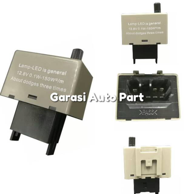 Relay Flasher LED 8 Pin Adjustable Sein Sen Toyota Avanza Yaris Daihatsu Xenia Honda Brio Flaser