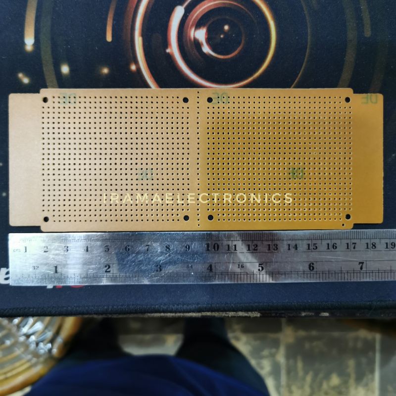 PCB IC METRIC LOBANG KECIL PANJANG 18.5CM X LEBAR 7CM