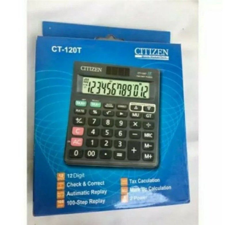 

KALKULATOR CITIZEN CT-120T 12 DIGIT