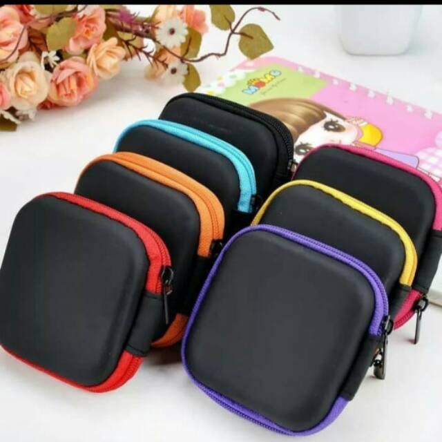 POUCH BAG ORGANIZER TEMPAT CHARGER HP EARPHONE CASE