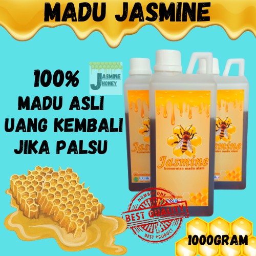 

Madu Asli Murni Hutan Nusantara Multiflora Sumbawa 100% Alami Pure Honey Original 1kg Jasmine honey