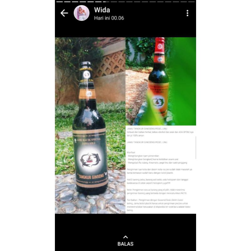 JAMU TANGKUR GINSENG PEGEL LINU