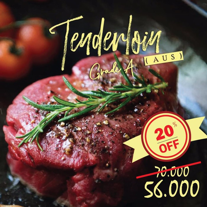 

DAGING SAPI HAS DALAM (Tenderloin Grade A)