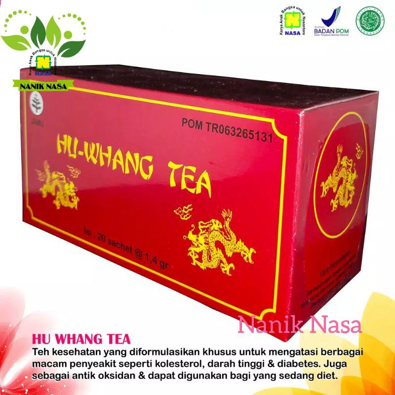 

HUWANG TEA Teh Pelangsing Perut Buncit