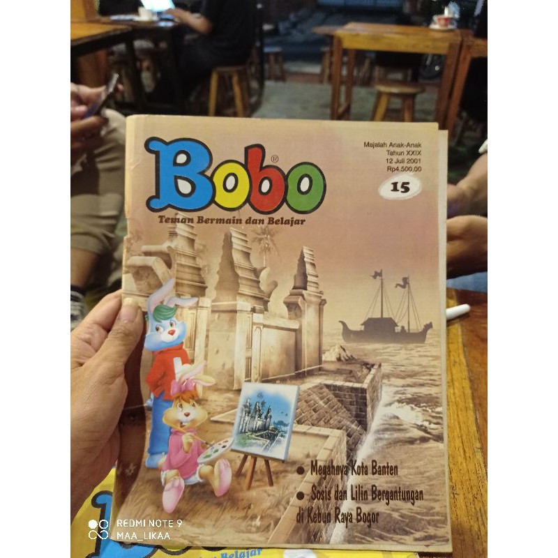 MAJALAH BOBO TAHUN 2001( 3 BUKU)