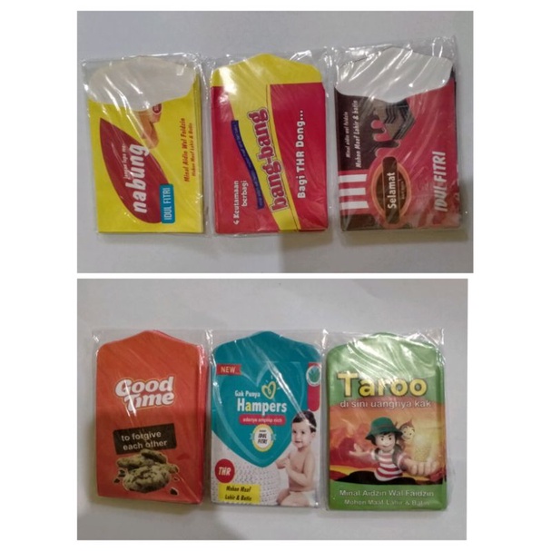 

Amplop lebaran unik lucu besar