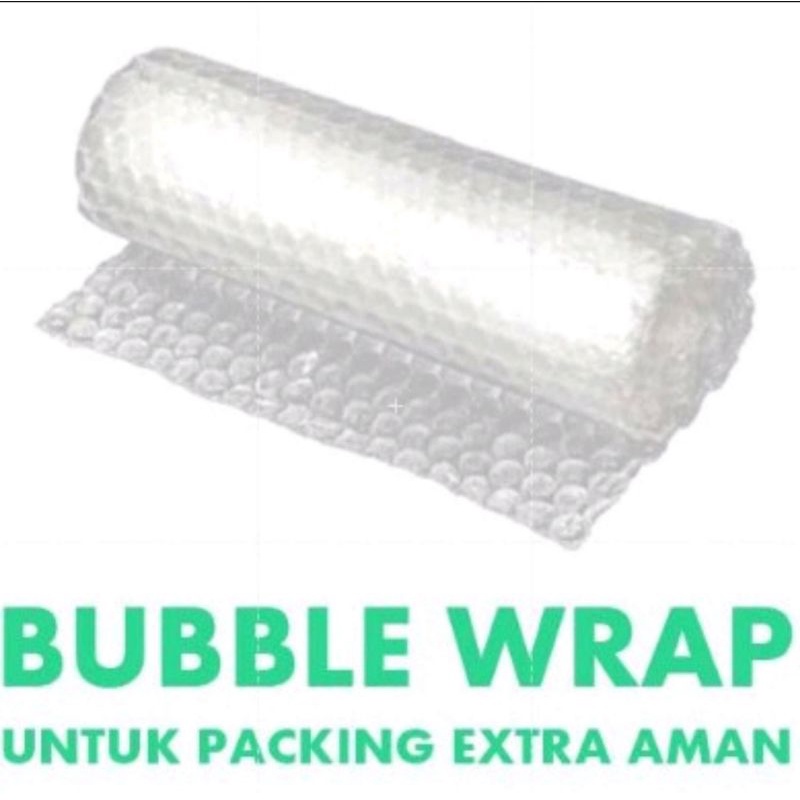 

Bubble Wrap tambahan packing Aman !