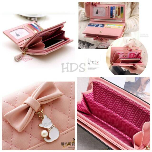 Dompet embos pitacat size panjang / dompet wanita murah /keren modis