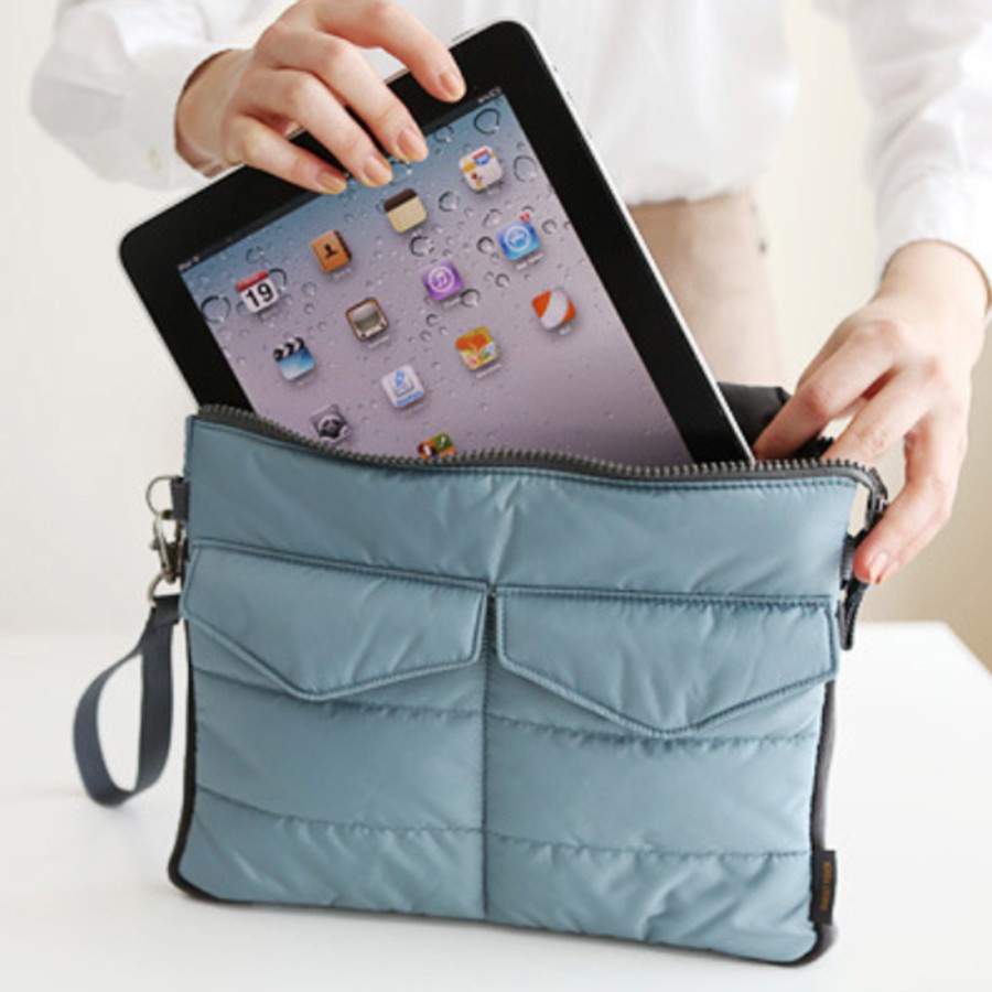 Gadget Pouch Organizer Tas Dompet Tablet HP Ipad Serbaguna