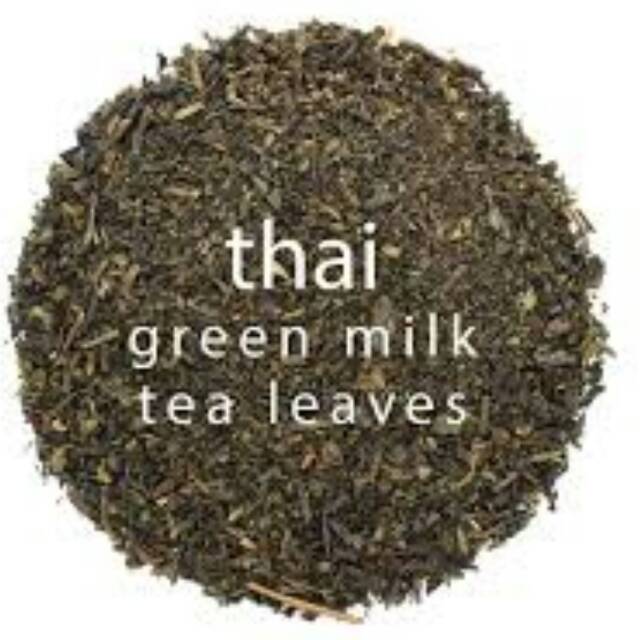 Daun teh thai tea green tea milk thailand original premium 30gr