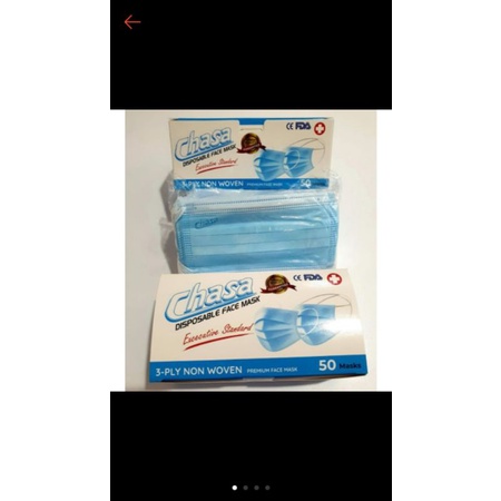 Masker chasa embos 1box isi 50pcs