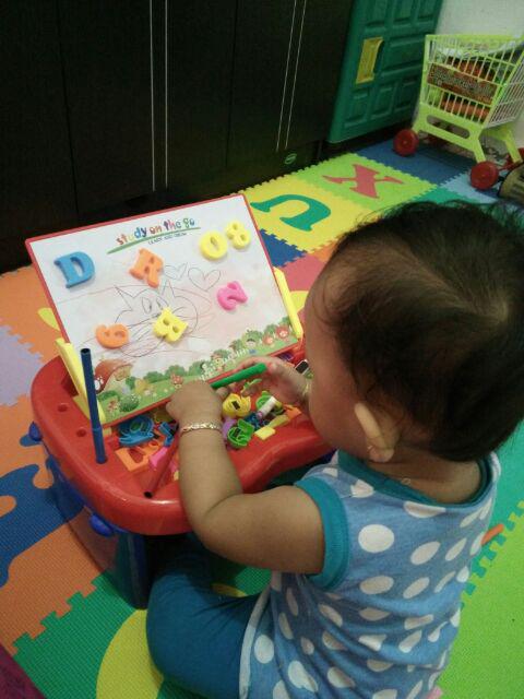 Paling Murah Se-shopee Drawing Board Meja Belajar Edukatif