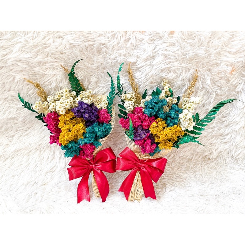 Buket Bunga Kering / Bouquet Dried Flower / Buket Bunga Mini Tambahan Kado