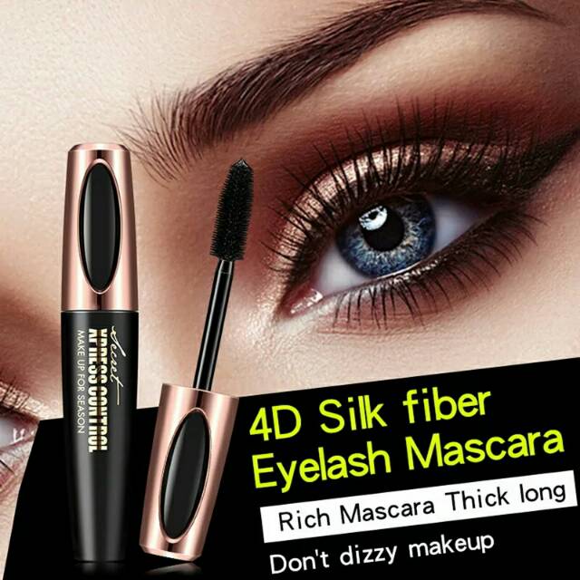 [BISA COD] 4D SILK FIBER MASCARA WATERPROOF / MACFEE SECRET XPRESS CONTROL MAKEUP FOR SEASON MASCARA