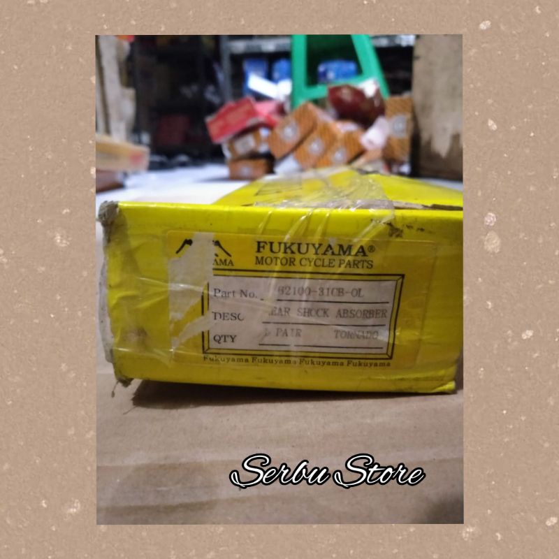 Shock Belakang Suzuki Tornado