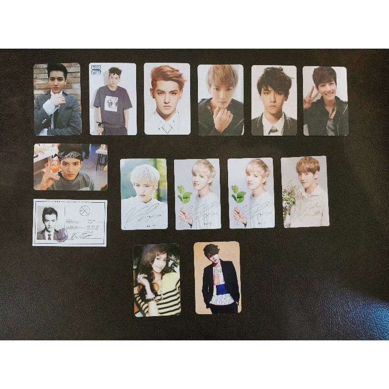 SALE OFFICIAL PC PHOTOCARD EXO BAEKHYUN NATURE REPUBLIC NATREP