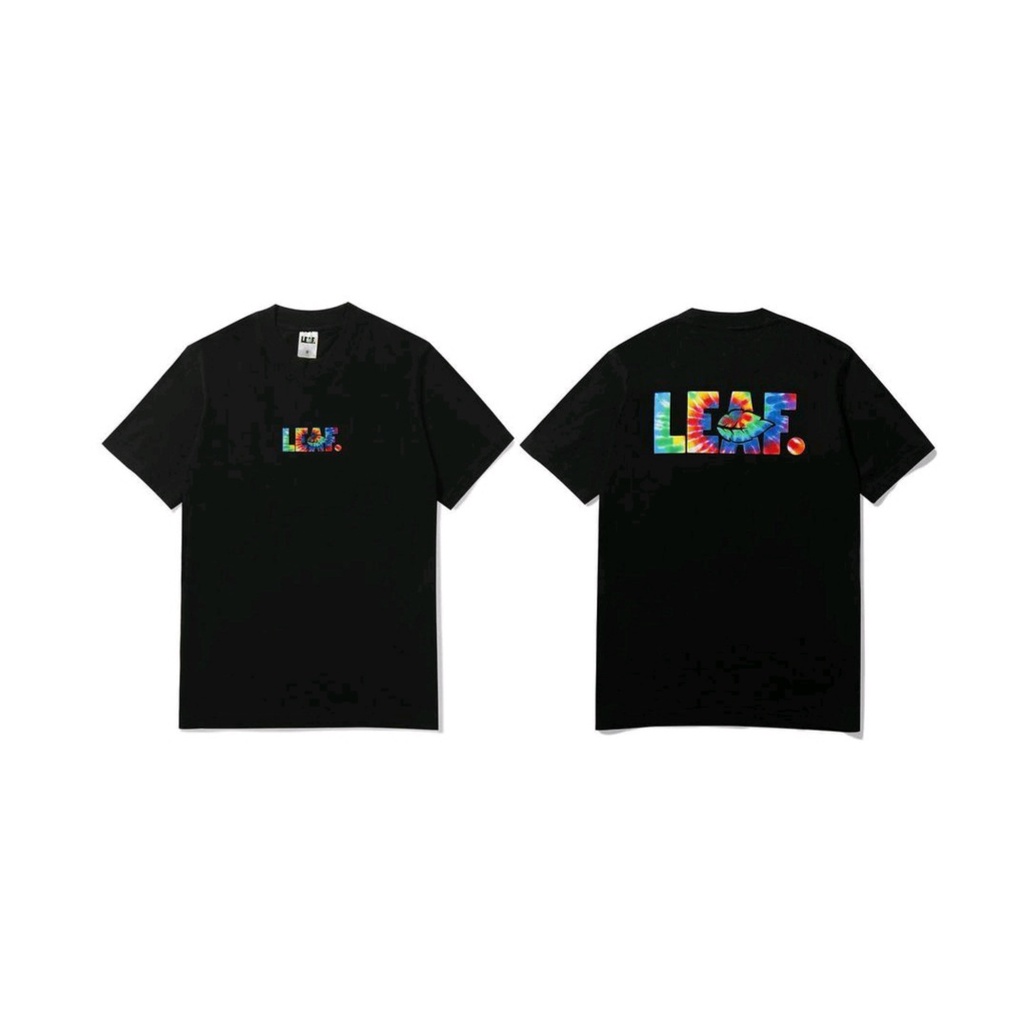 TSHIRT LEAF POCKET GOODTIMES BLACK