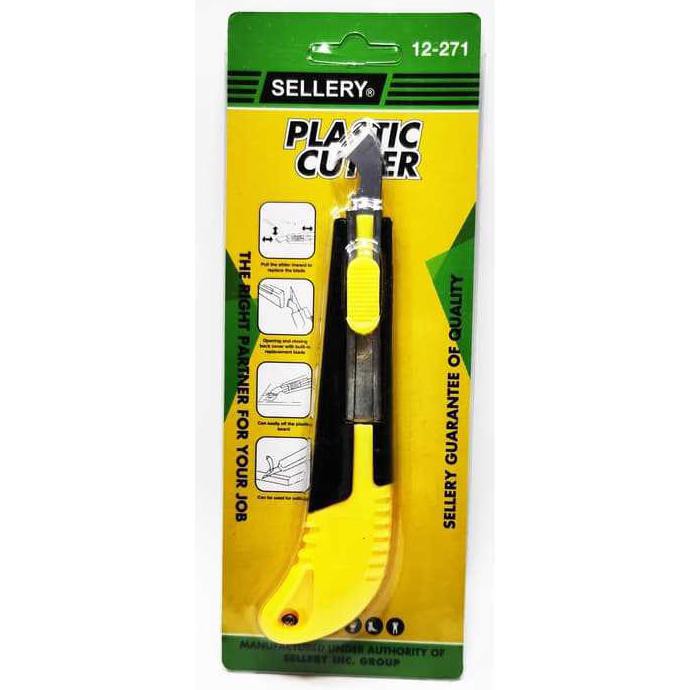 

Sellery 12-271 Plastic Cutter - Cutter Akrilik Acrylic Pisau Potong J-Florens Ayo Order