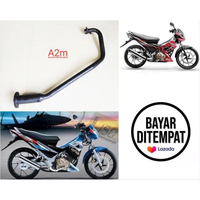 Leher Leheran Knalpot Standar Satria Fu 150 Thailand Satria FU Barong