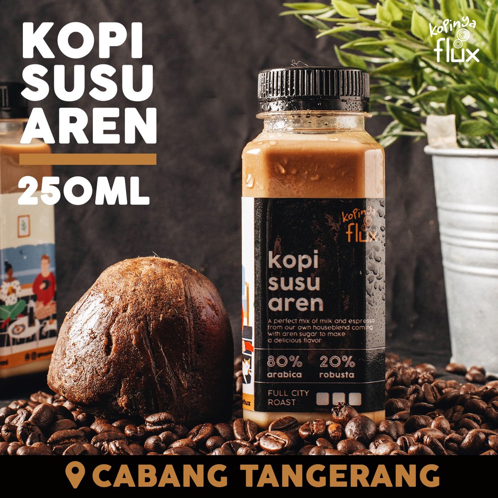 

Kopi Susu Aren 250ml (alt Kopi 1 Liter) Latte by Kopinya Flux