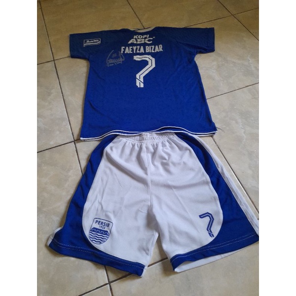 Jersey Persib home anak 2021 pake nameset