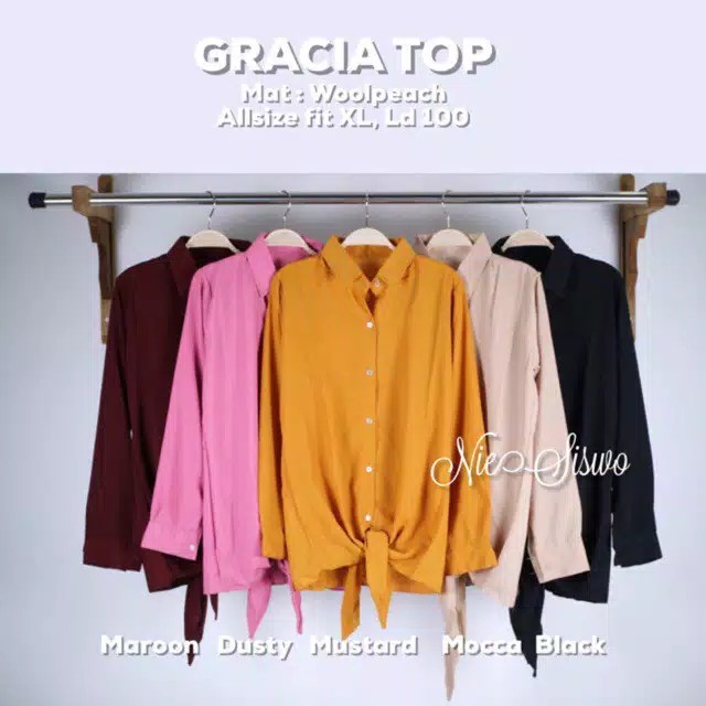 KEMEJA GRACIA TOP / GRACIA TOP / HEM GRACIA