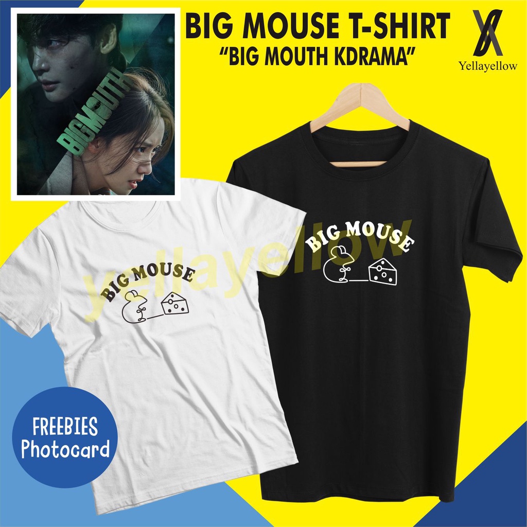 KAOS BIG MOUSE BIG MOUTH KDRAMA KOREA
