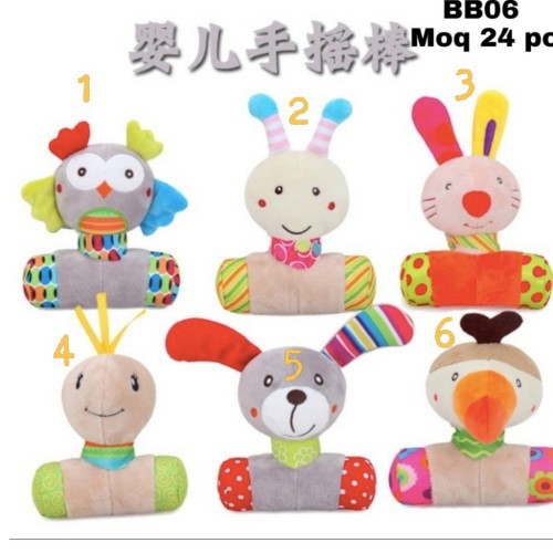 BBSKY boneka Ring Rattle Baby bb-06