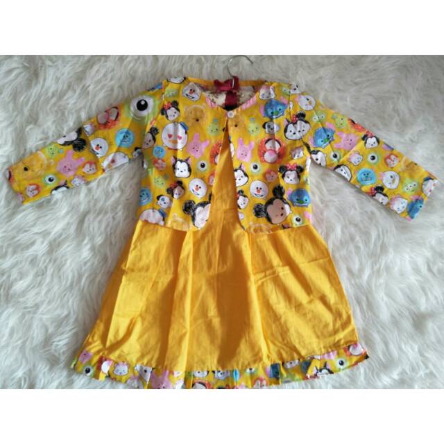Dress anak perempuan bolero,bisa jadi gamis anak
