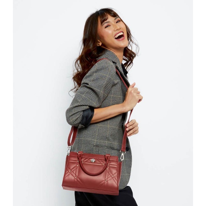 TAS KERJA DANUBE BURGUNDY MAHKOTA PREMIUM SOPHIE PARIS PROMO