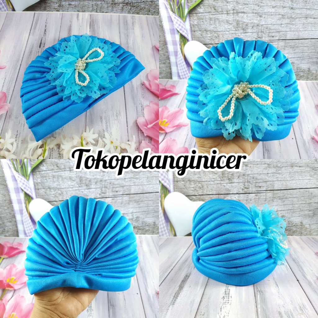 Turban Tebal Anak Ciput Anak Elmo Turban Bayi Headband Bayi Murah Tokopelanginicer