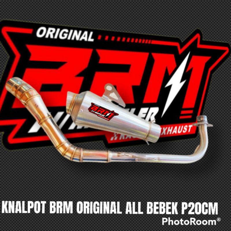 KNALPOT BRM ORIGINAL MODEL FANTERA ALL BEBEK