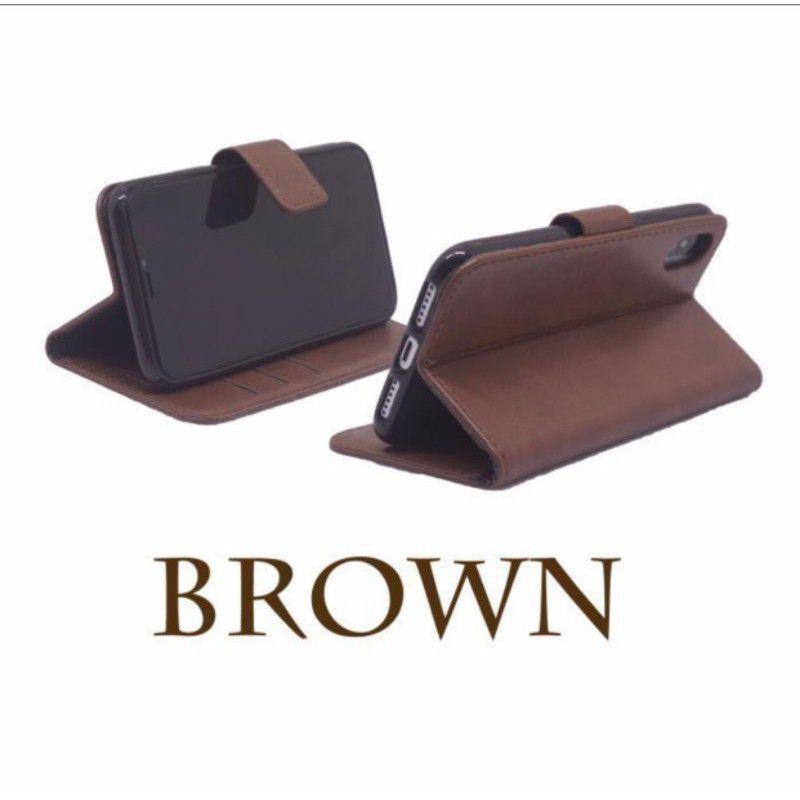 Oppo Reno 5F Flip Cover Kulit Flip Case Wallet Leather Case