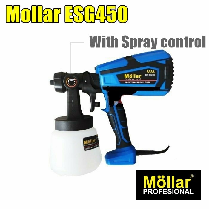 Mollar ESG450 spray gun listrik / electric spraygun / spray elektrik Model Baru