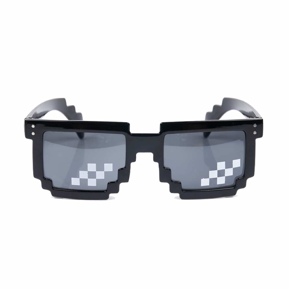 Anti UV Pixel Thug Life Sunglasses - Kacamata Pria &amp; Wanita - PIXEL D ( Group Solo )