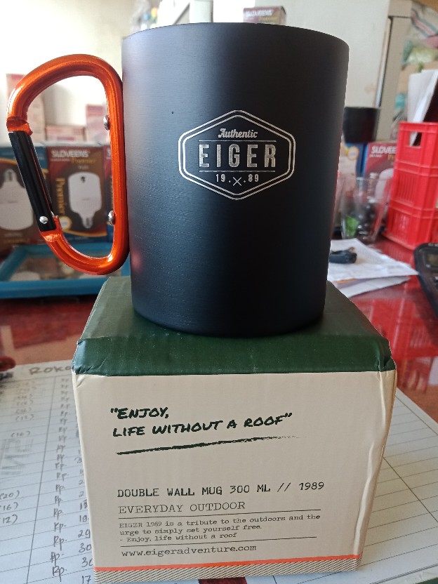 Gelas Eige R Carabiner Mug 300ml