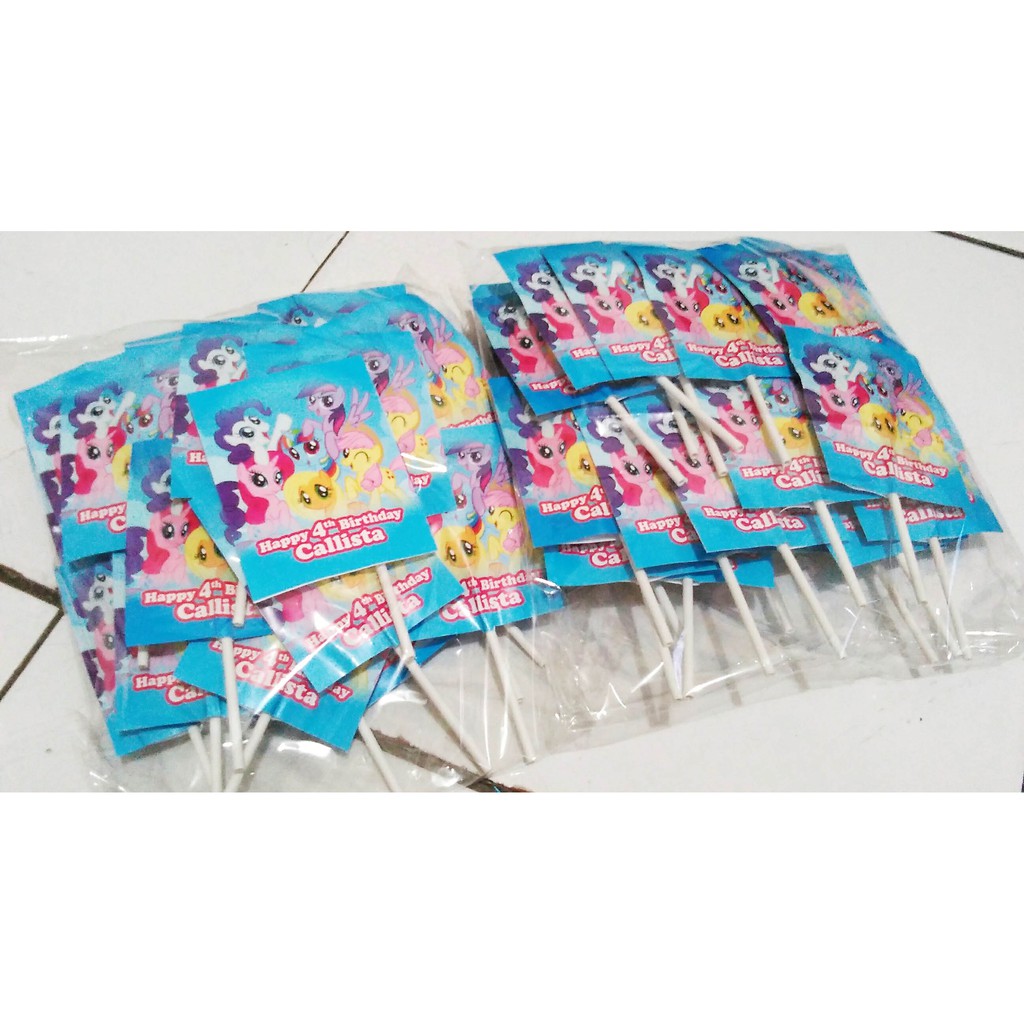 

Permen Little Pony Biru Perlengkapan Ulang Tahun