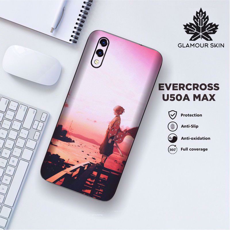 *(Dapat2PCS)* EVERCOSS U50A MAX Garskin Case/Stiker Protector Motif KIMETSU