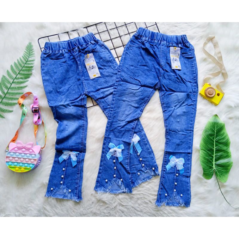Celana Jeans Import Anak Cewek. Celana Jeans Panjang Anak Cewek