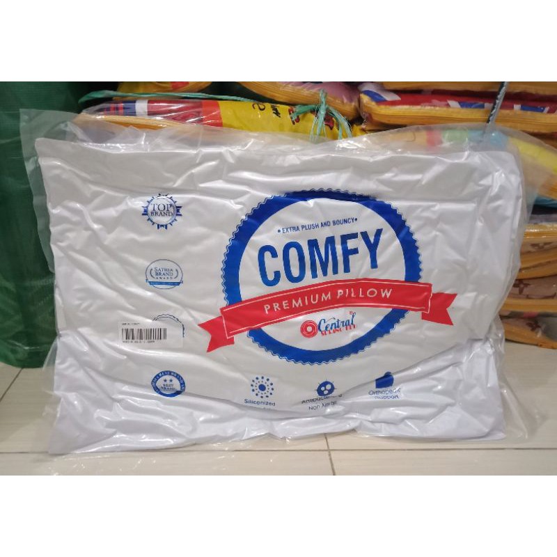 Bantal Guling Central Anti Bakteri Anti Alergi Kualitas Premium