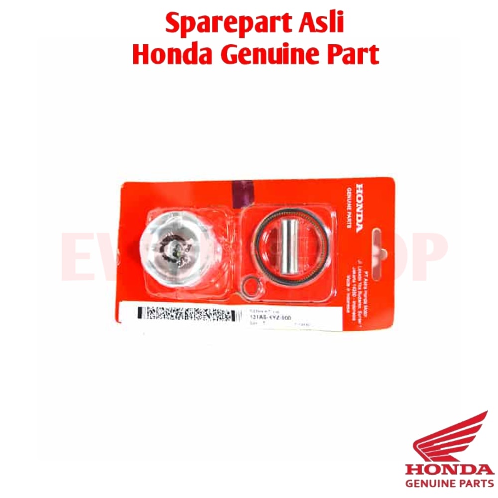 Piston Kit Seher Paket OS 1.00 - Supra X 125 Helm In Fi Asli Honda 131A5KYZ900