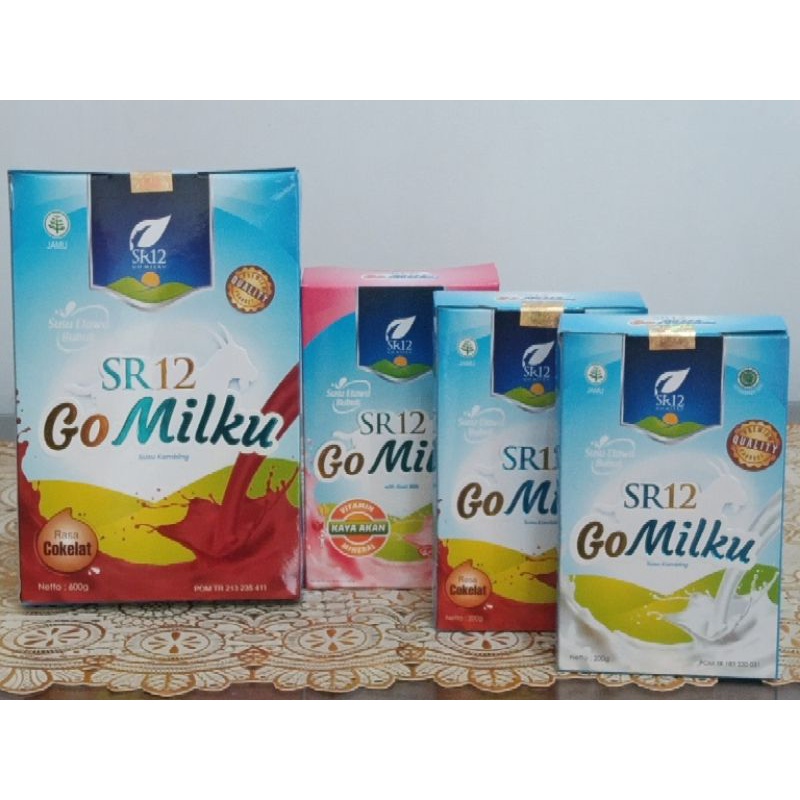 

0GOMILKU SR12 SUSU KAMBING ETAWA KEMASAN 200 GR