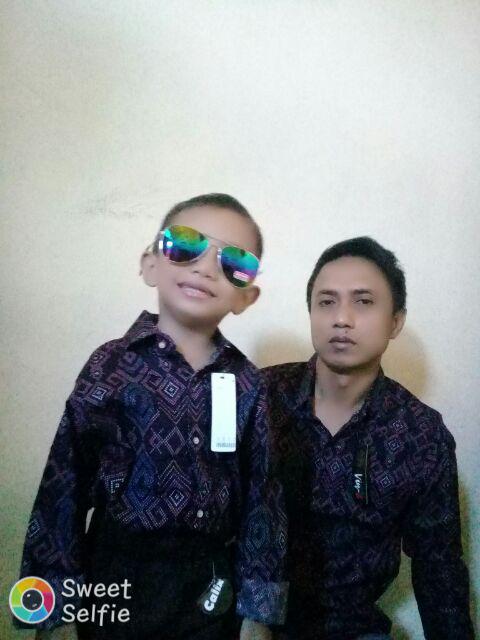 Batik Couple Ayah Anak Best Seller Limited Stock