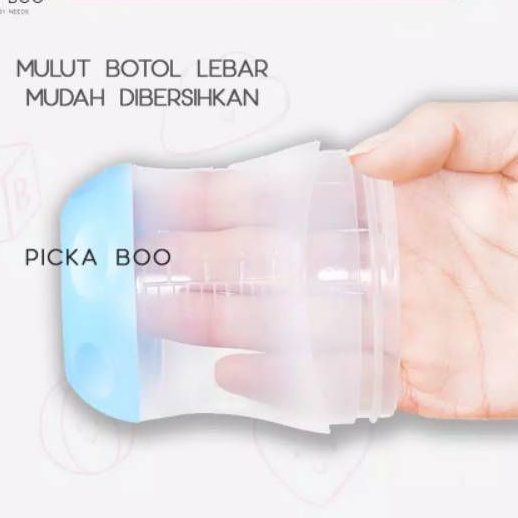 Botol Minum Bayi Spout Silicone Dengan Pegangan Training cup