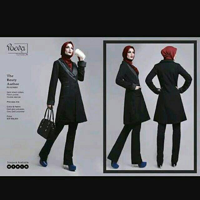Poeva by Tuneeca blazer keren size S